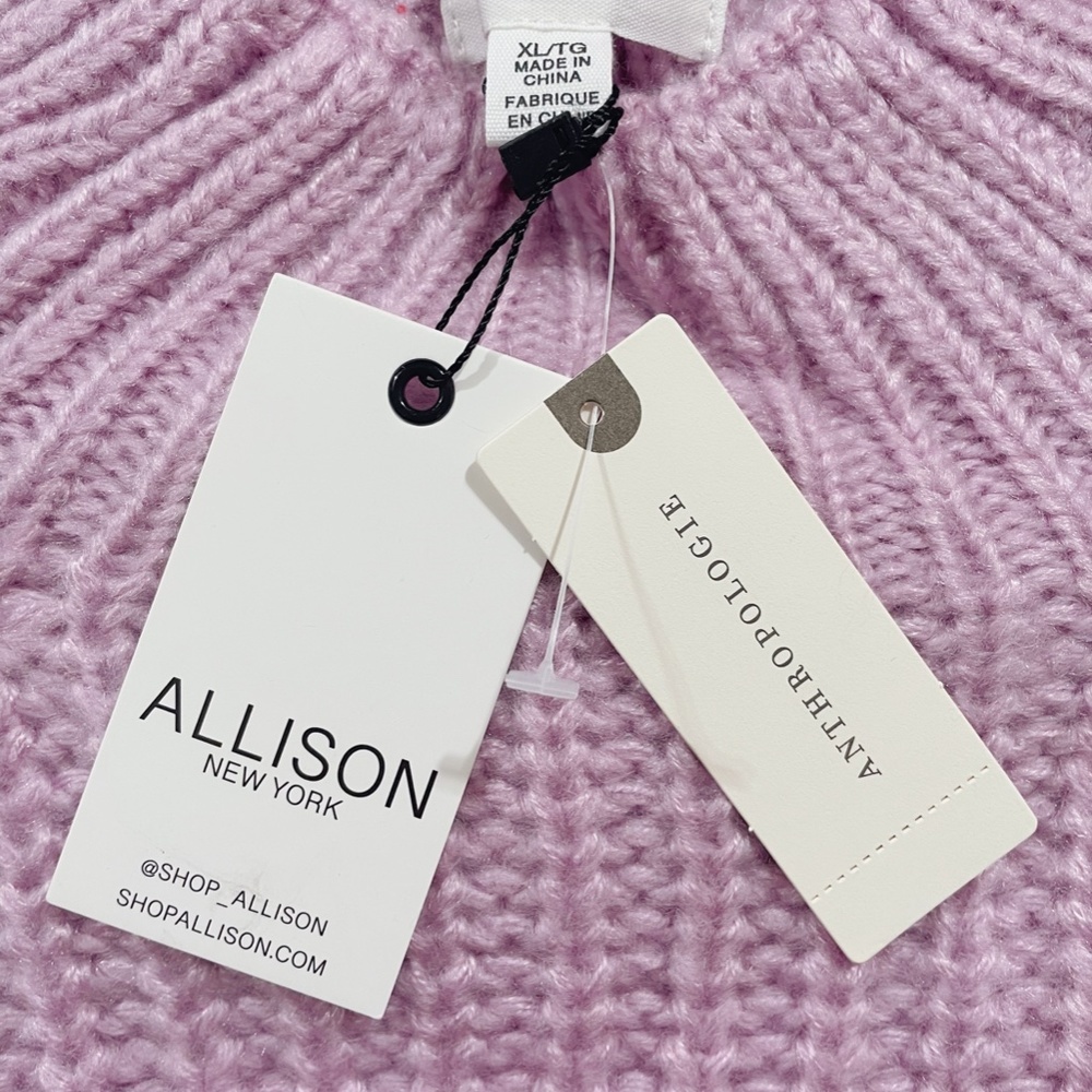 Anthropologie Allison Melia Sweater Tunic Dress - Picture 7 of 11